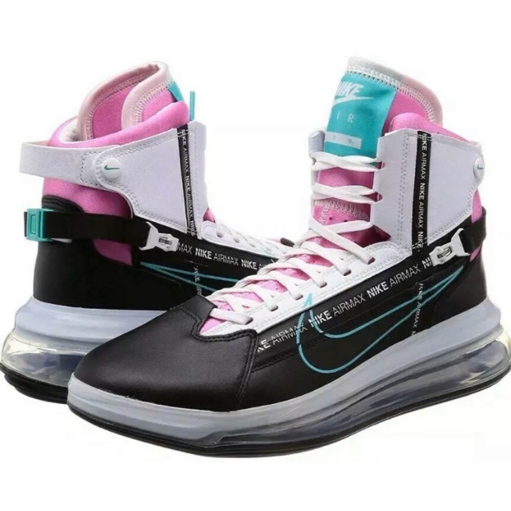 Nike Air Max 720 Saturn Black/Hyper Jade-White